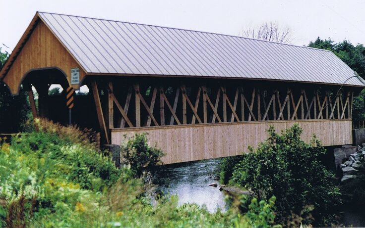 Fairfield Covered Bridge After Reconstruction